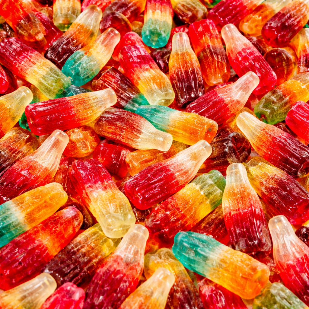 Bouteilles colorées (500g)