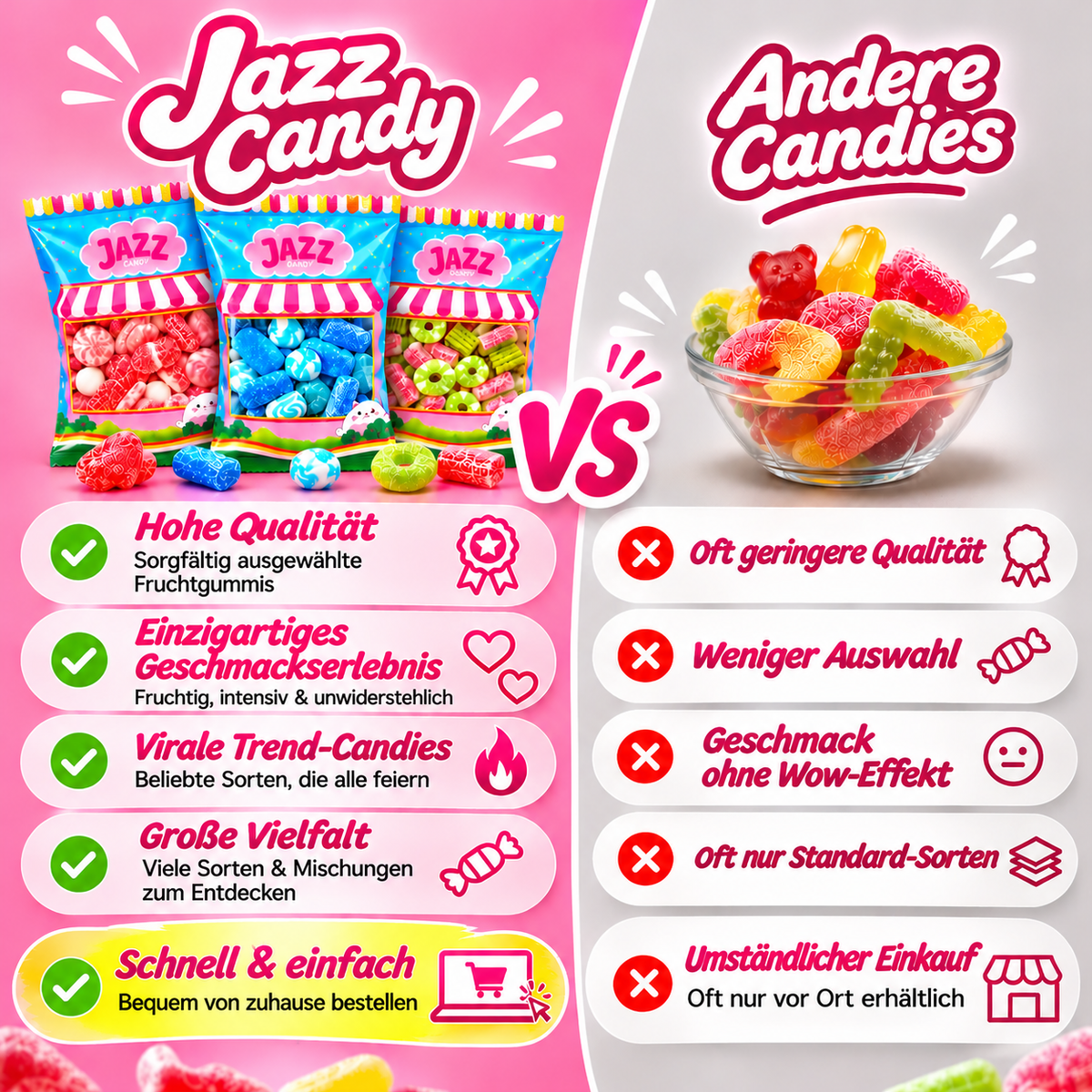 Lakritz Mix Tüte (500 g)
