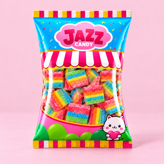 Mini arcs-en-ciel acidulés (500 g)