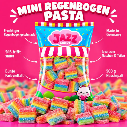 Mini arcs-en-ciel acidulés (500 g)