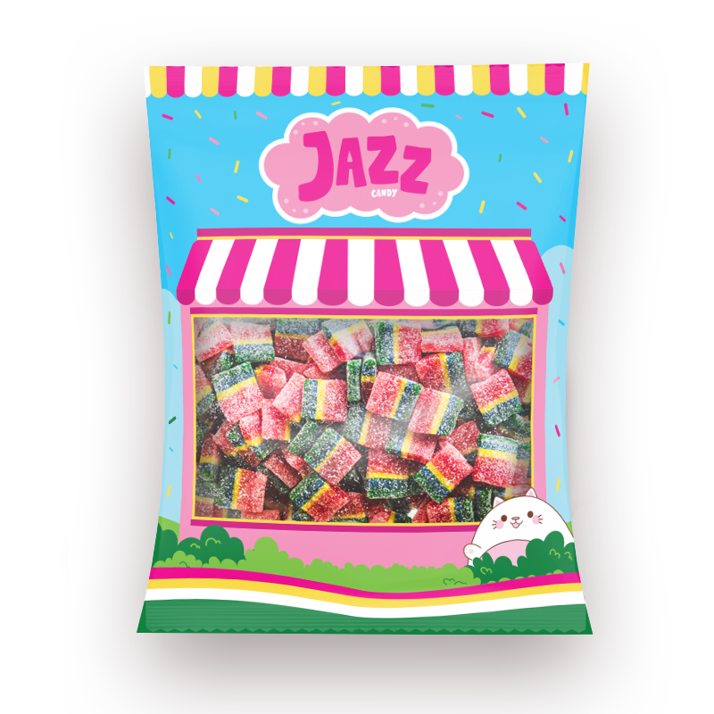 Mini arcs-en-ciel acidulés (500 g)