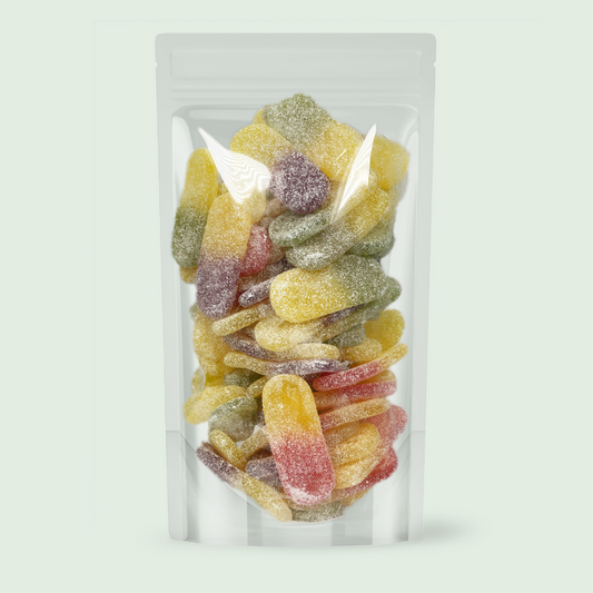 Langues acidulées colorées (450g)