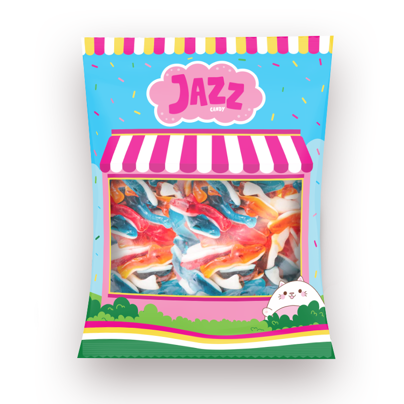 Requins colorés (500g)