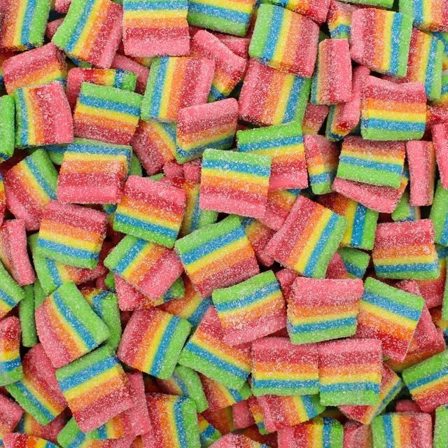 Mini arcs-en-ciel acidulés (500 g)